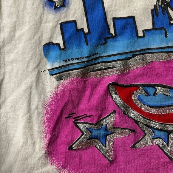 Vintage Looney Tunes Tweety Bird 90s Oversized Graphic T Shirt - Picture 7 of 11